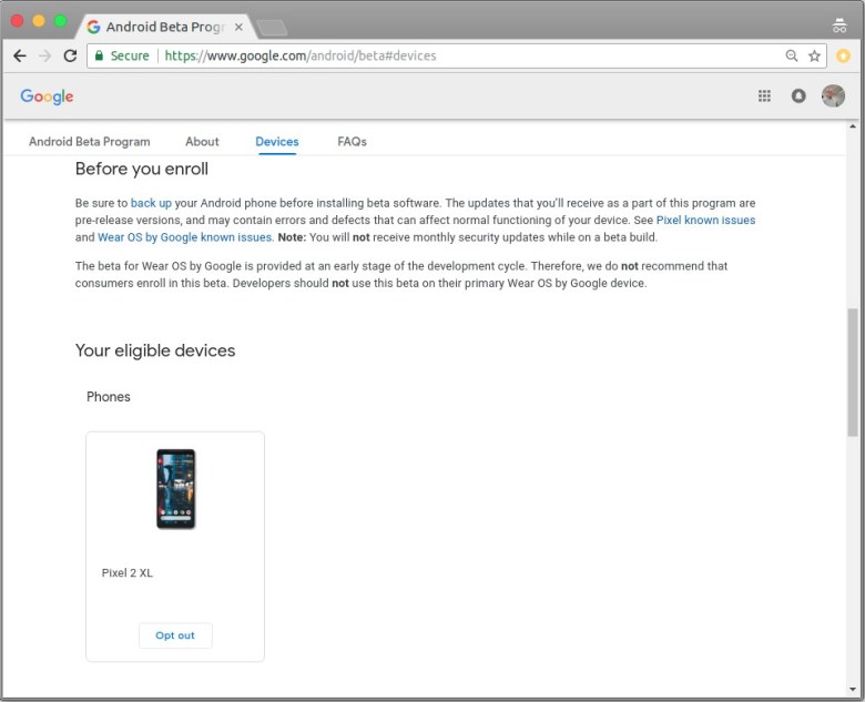 Andriod-Beta-Program-P