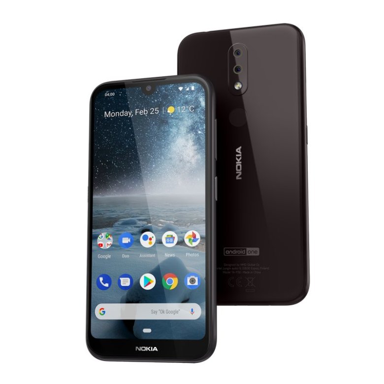 hmdglobal nokia4 2 black frontandback ss png-289748-low