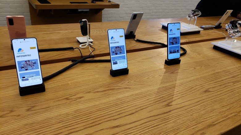 Infosertec en la familia Galaxy S20